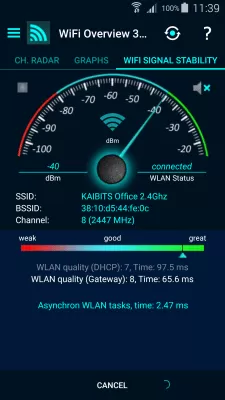 Скриншот приложения WiFi Overview 360 - №6
