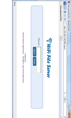 Скриншот приложения WiFi File Server - №4