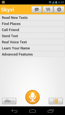 Скриншот приложения Skyvi (Siri for Android) - №6