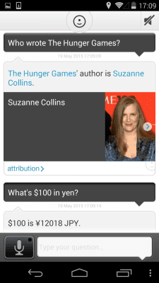 Скриншот приложения Evi - №3