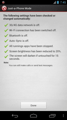 Скриншот приложения Longevity - Battery Saver - №6