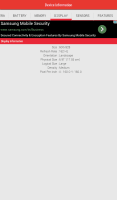 Скриншот приложения My Device Info - №6