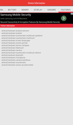 Скриншот приложения My Device Info - №7