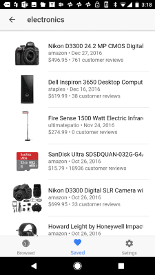 Скриншот приложения Personal Shopping Assistant - №3