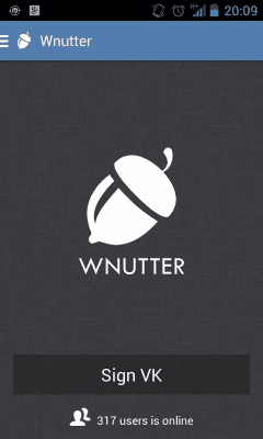 Скриншот приложения Wnutter - №1