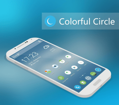 Скриншот приложения Circle Solo Launcher Theme - №1