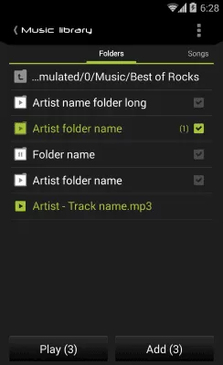 Скриншот приложения Скин Carbo для NRG Player - №5
