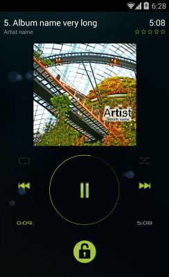 Скриншот приложения Скин Carbo для NRG Player - №7