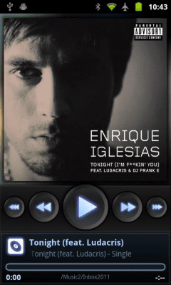 Скриншот приложения Poweramp - классический скин - №4