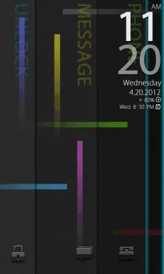 Скриншот приложения Ray GO Locker Theme - №3