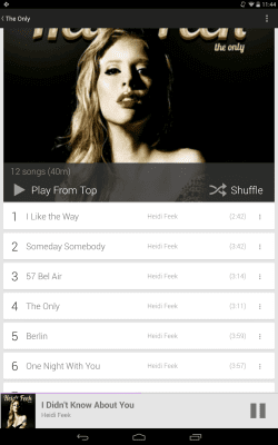 Скриншот приложения Rocket Player Light Purple - №9