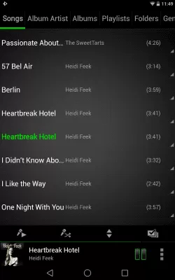 Скриншот приложения Rocket Player Classic Green - №5