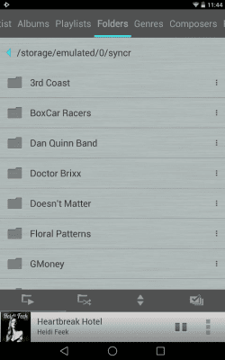 Скриншот приложения Rocket Player Chrome Theme - №5