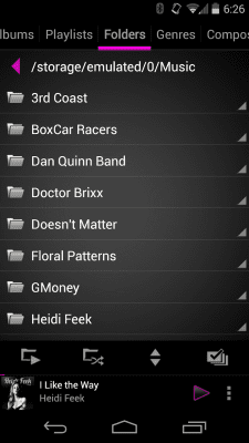 Скриншот приложения Rocket Player Classic Pink - №3