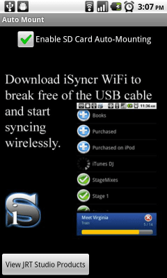 Скриншот приложения Auto Mount Your SD Card - №4