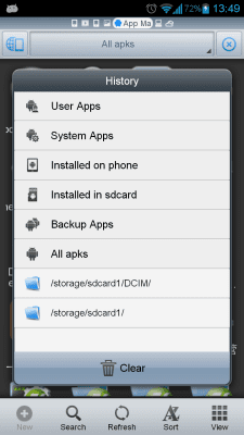 Скриншот приложения ES Themes -- Classic Theme - №3