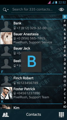 Скриншот приложения PP Theme – Holo (ICS) - №3