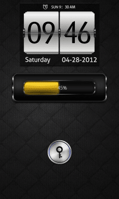 Скриншот приложения Deep Blue GO Locker Theme - №4