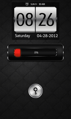 Скриншот приложения Deep Blue GO Locker Theme - №5