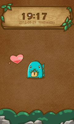 Скриншот приложения Monster GO Locker Theme - №3