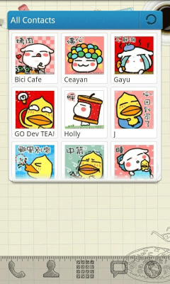 Скриншот приложения Sketch Theme GO Launcher EX - №3