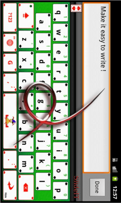 Скриншот приложения SlideIT Blackjack Cards Skin - №3