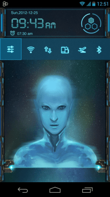 Скриншот приложения EVA Toucher Theme GO Launcher - №6