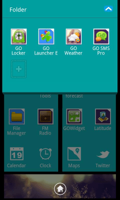 Скриншот приложения WP7blue Theme GO Launcher EX - №8