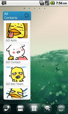 Скриншот приложения Clee2 Theme GO Launcher EX - №3