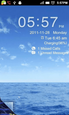 Скриншот приложения GO Locker Under-sea Theme - №4