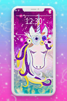 Скриншот приложения Unicorn Wallpaper - №2