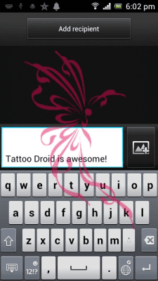 Скриншот приложения Tattoo Droid - №6
