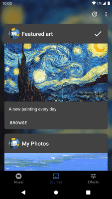 Скриншот приложения Muzei Live Wallpaper - №4