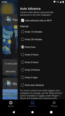 Скриншот приложения Muzei Live Wallpaper - №5
