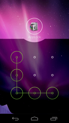 Скриншот приложения AppLock Theme Aurora - №2