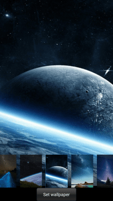 Скриншот приложения Stars live wallpaper locker - №4