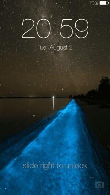 Скриншот приложения Stars live wallpaper locker - №5