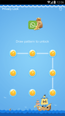 Скриншот приложения AppLock Theme - Rupee - №3
