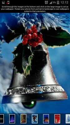 Скриншот приложения Рождественские обои - №5