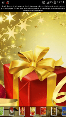 Скриншот приложения Рождественские обои - №6