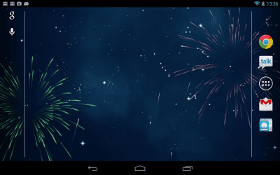 Скриншот приложения KF Fireworks Live Wallpaper - №3