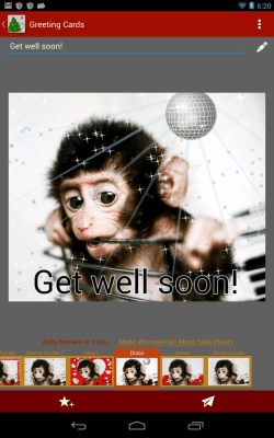 Скриншот приложения Best Greeting Cards HD - №3