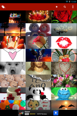 Скриншот приложения Best Greeting Cards HD - №5