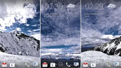 Скриншот приложения Снегопад 360° Free - №2