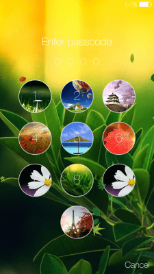 Скриншот приложения Spring live wallpaper lock - №4