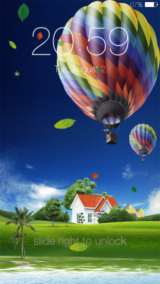 Скриншот приложения Spring live wallpaper lock - №7