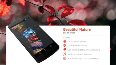 Скриншот приложения MYCOLORSCREEN Beautiful Nature Theme - №1