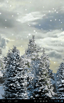 Скриншот приложения Snowfall Free Live Wallpaper - №1