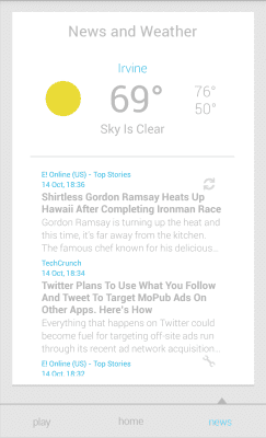 Скриншот приложения MYCOLORSCREEN White Card UI Theme - №4