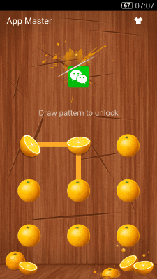 Скриншот приложения AppLock Theme - Fruit - №1